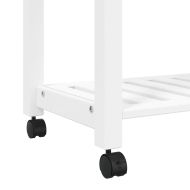 Кухненска количка "MONZA" 60x40x88,5 см борово дърво масив