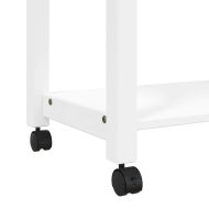 Кухненска количка "MONZA" 60x40x88,5 см борово дърво масив