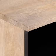 ТВ шкаф, 100x34x46 см, мангово дърво масив