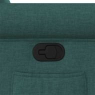 Наклоняем стол, тъмнозелен, текстил