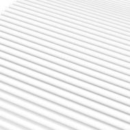 Дунапренов матрак, бял, 200x220 см, твърдост H2 H3