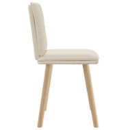 Трапезни столове, 2 бр, лен