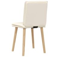 Трапезни столове, 2 бр, лен