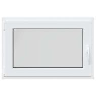 Прозорец за мазе "RISOR" 90x50 см, накланящ се и завъртащ се, DIN ляв, бял