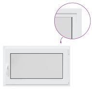 Прозорец за мазе "RISOR" 100x60 см, накланящ се и завъртащ се, DIN десен, бял