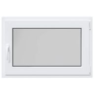 Прозорец за мазе "RISOR" 90x50 см, отваряемо-отварящ се, DIN десен, бял