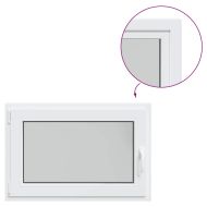 Прозорец за мазе "RISOR" 90x50 см, накланящ се и завъртащ се, DIN ляв, бял