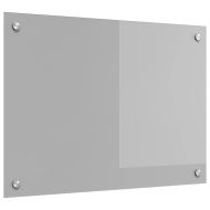 Кухненски заден панел Светлосиво 70 x 50 x 0,6 см