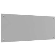 Кухненски заден панел Светлосиво 100 x 40 x 0,6 см