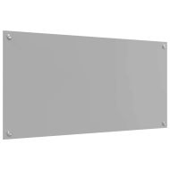 Кухненски заден панел Светлосиво 100 x 50 x 0,6 см
