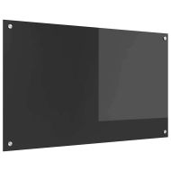 Кухненски заден панел Тъмносив 100 x 60 x 0,6 см