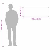 Кухненски заден панел Прозрачен 110 x 40 x 0,6 см