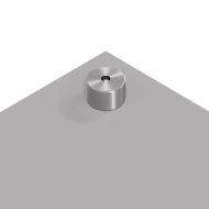 Кухненски заден панел Светлосиво 120 x 50 x 0,6 см