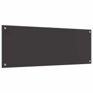 Кухненски заден панел Тъмносив 110 x 40 x 0,6 см