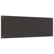 Кухненски заден панел Тъмносив 120 x 40 x 0,6 см