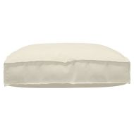 Възглавница за палетна седалка Крем 80 x 80 x 12 cm