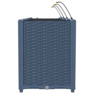 Градински саксии Сив 160 x 40 x 52 см Стомана