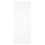 Стенен ТB шкаф, бял, 40,5x30x102 см, инженерно дърво