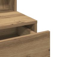 Тоалетна маса дъб артизан 80 x 41 x 144.5 см Инженерно дърво