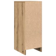 Сайдборд, дъб артизан, 29,5x34x76 см, инженерно дърво