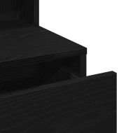 Тоалетна маса Черен дъб 80 x 41 x 144.5 см Инженерно дърво