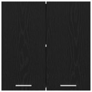 Висящ шкаф Riga Черен дъб 60 x 31 x 60 см Инженерно дърво