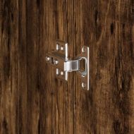 Висок шкаф Опушен дъб 31.5 x 32 x 124 см Инженерно дърво