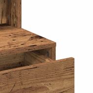 Тоалетка с рафт Старо дърво 80 x 41 x 134,5 см Инженерно дърво