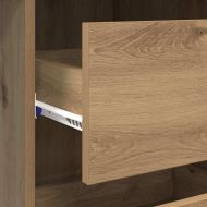 Бюро с чекмедже Дъб 90 x 37.5 x 75 см Инженерно дърво