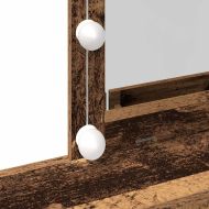 Тоалетна маса Старо дърво 80 x 41 x 144.5 см Инженерно дърво