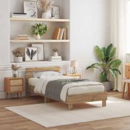 Рамка за легло дъб артизан 90 x 200 cm Инженерно дърво