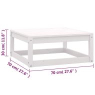 Градински лаундж комплект, 6 части, с възглавници, бор масив