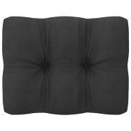 Градински лаундж комплект, 8 части, с възглавници, масив бор