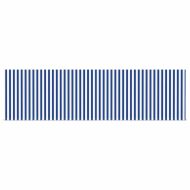 Сгъваем навес Син и бял 450 × 300 cm текстил