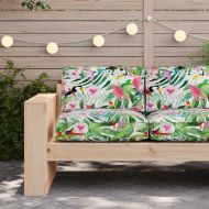 Възглавница за палетна седалка Многоцветен 80 x 80 x 12 cm