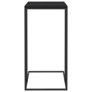 Странична маса, черна, 40x30x59 см, инженерна дървесина