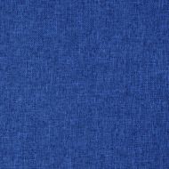 Въртящ се подов стол, син, текстил