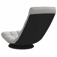 Въртящ се подов стол, облачно сив, 70x51x79 см, плат