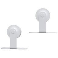 Плъзгаща врата с монтажни части, 90x210 см, борово дърво масив