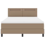 Рамка за легло с матрак Капучино 160 x 200 cm Изкуствена