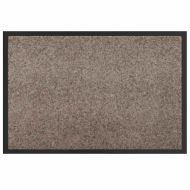 Мат за врата Бежово 60 x 40 x 1.2 см Тедди плат