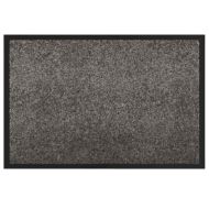 Мат за врата Светлосиво 60 x 40 x 1.2 см Тедди плат