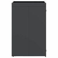 Склад за контейнери с покрив за растения за единичен контейнер 240L