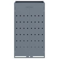 Склад за контейнери с покрив за растения за единичен контейнер 240L