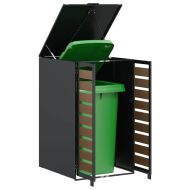 Съхранение за кош за отпадъци с газов капак за 240L контейнер