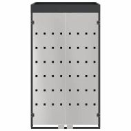 Съхранение за кош за отпадъци с покрив за саксия за 240L контейнер