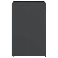 Съхранение за кош за отпадъци с покрив за саксия за 240L контейнер