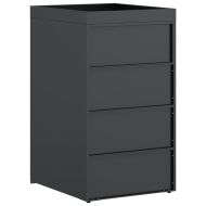 Съхранение за кош за отпадъци с покрив за саксия за 240L контейнер