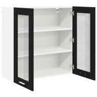 Висящ шкаф Riga Черния дъб 80 x 31 x 80 см Инженерно дърво