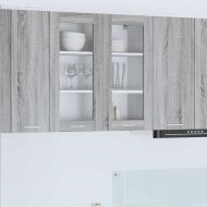 Висящ шкаф Riga Сив Сонома 80 x 31 x 80 см Инженерно дърво